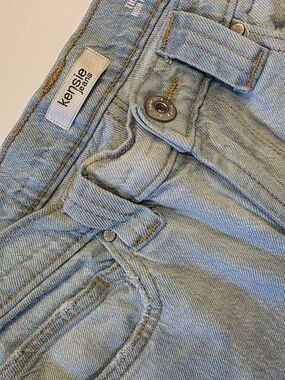 Kenzie Light Blue Women’s Barrel Jeans